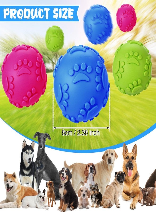 Motionchic 24 Pcs Dog Squeaky Balls Bulk Rubber Squeaky Dog Toys Puppy Balls for Small Medium Pet Interactive Puppy Chew Toys Beach Outdoor, Footprint Shape - Image 2